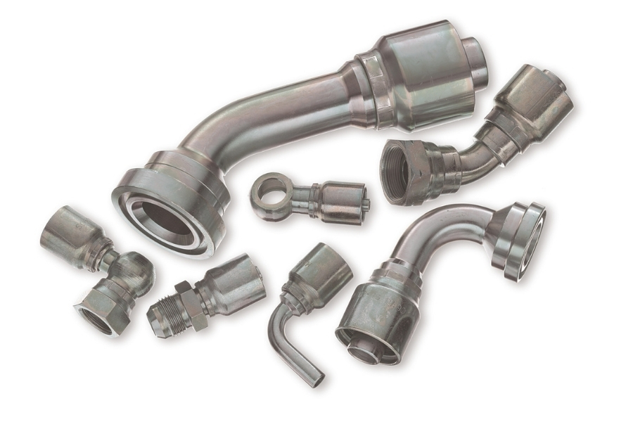 Verschiedene multiCrimp Armaturen und Anschlussvarianten für Hydraulikschläuche